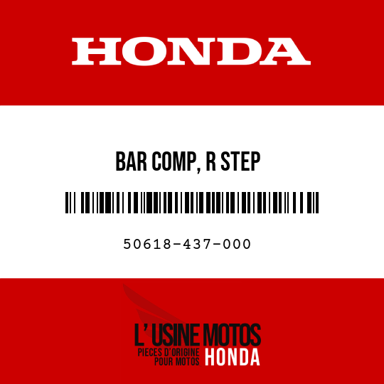 image de 50618-437-000 BAR COMP, R STEP