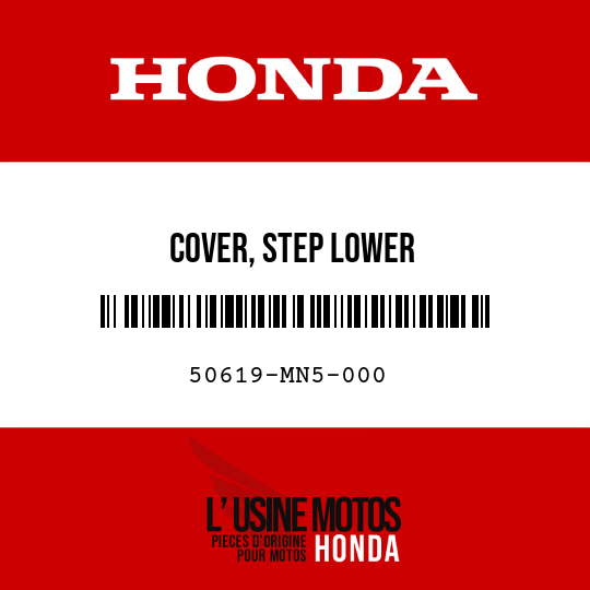 image de 50619-MN5-000 COVER, STEP LOWER