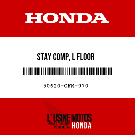 image de 50620-GFM-970 STAY COMP, L FLOOR