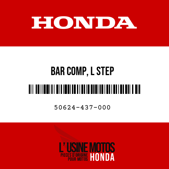 image de 50624-437-000 BAR COMP, L STEP
