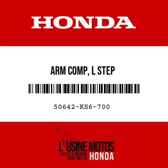 image de 50642-KS6-700 ARM COMP, L STEP