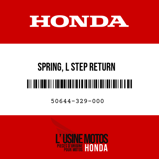 image de 50644-329-000 SPRING, L STEP RETURN