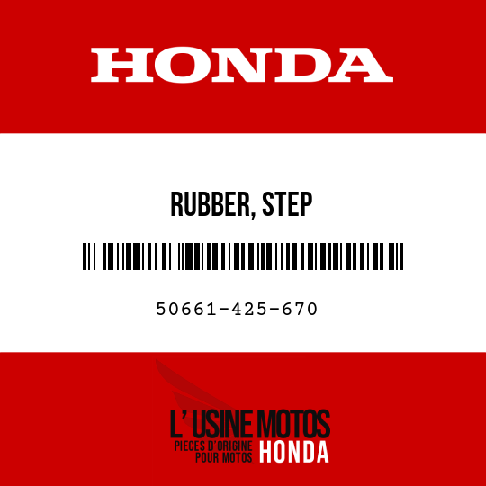 image de 50661-425-670 RUBBER, STEP