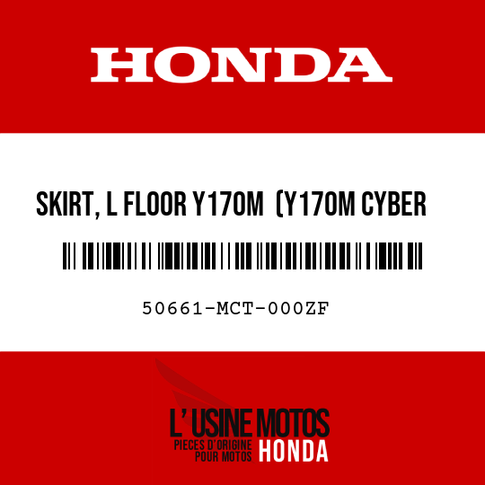 image de 50661-MCT-000ZF SKIRT, L FLOOR Y170M  (Y170M CYBER GOLD)