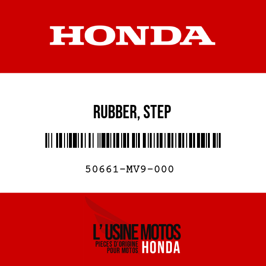 image de 50661-MV9-000 RUBBER, STEP
