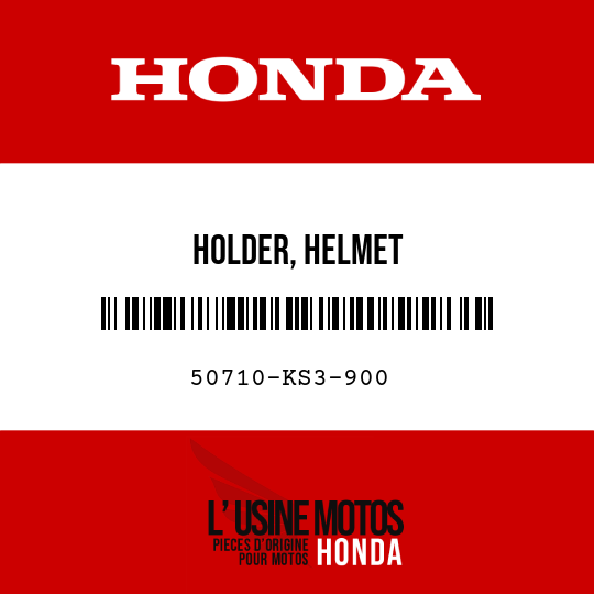 image de 50710-KS3-900 HOLDER, HELMET