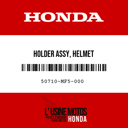 image de 50710-MF5-000 HOLDER ASSY, HELMET