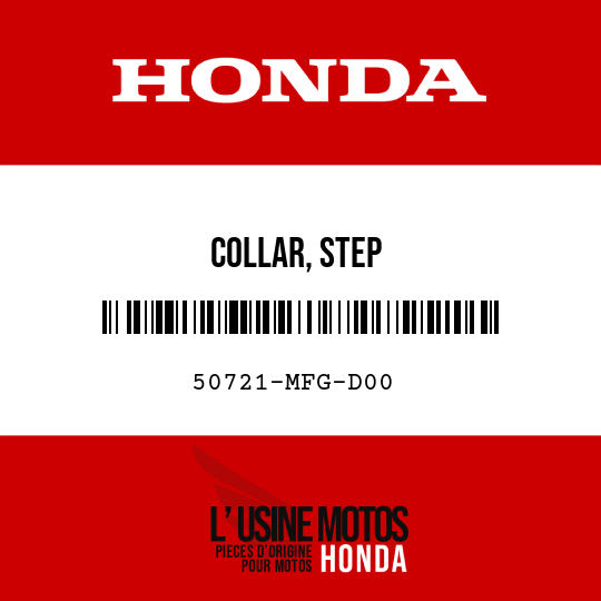 image de 50721-MFG-D00 COLLAR, STEP