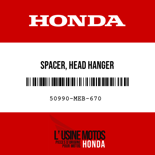 image de 50990-MEB-670 SPACER, HEAD HANGER