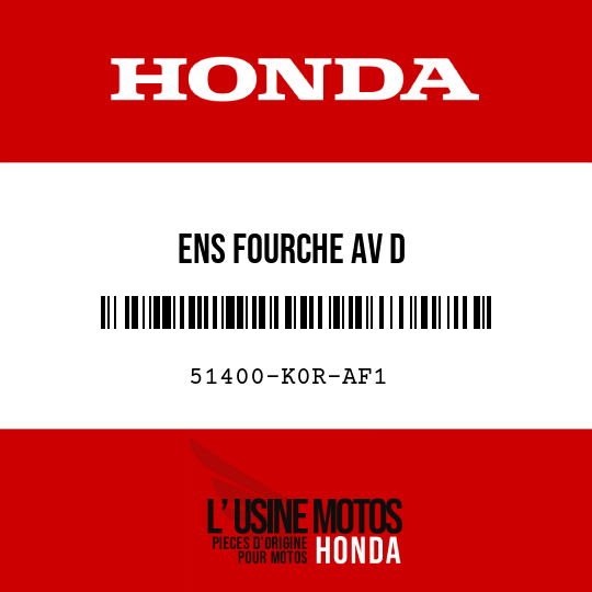 image de 51400-K0R-AF1 ENS FOURCHE AV D