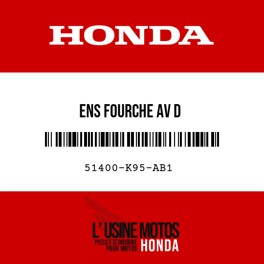 image de 51400-K95-AB1 ENS FOURCHE AV D