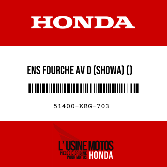 image de 51400-KBG-703 ENS FOURCHE AV D (SHOWA) ()