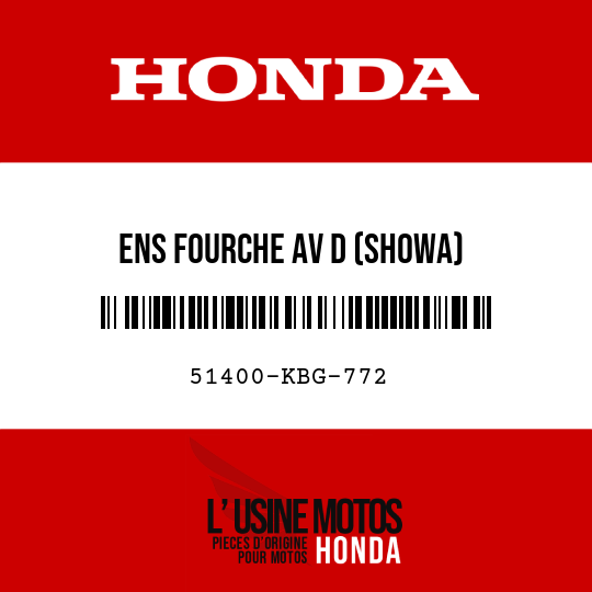 image de 51400-KBG-772 ENS FOURCHE AV D (SHOWA)