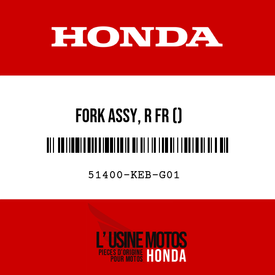 image de 51400-KEB-G01 FORK ASSY, R FR ()