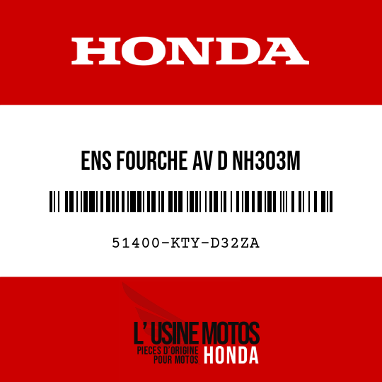 image de 51400-KTY-D32ZA ENS FOURCHE AV D NH303M