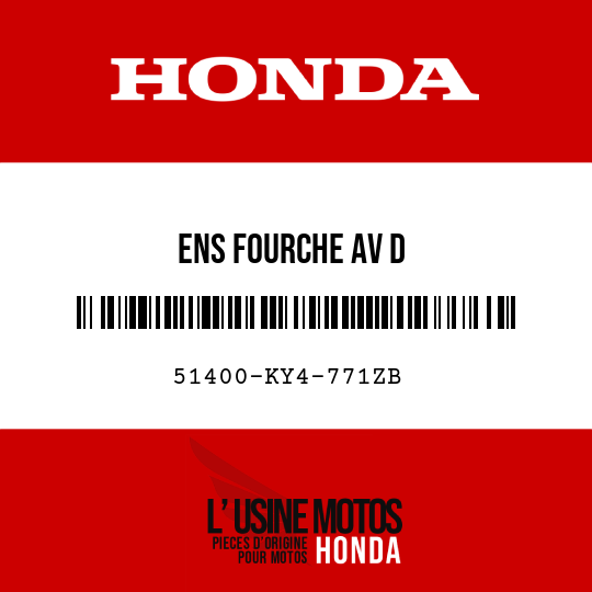 image de 51400-KY4-771ZB ENS FOURCHE AV D