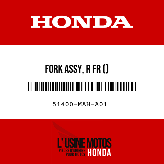 image de 51400-MAH-A01 FORK ASSY, R FR ()