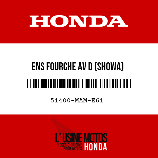 image de 51400-MAM-E61 ENS FOURCHE AV D (SHOWA)