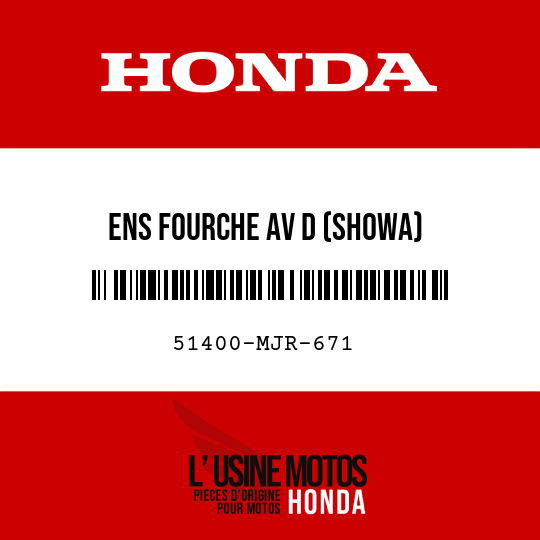 image de 51400-MJR-671 ENS FOURCHE AV D (SHOWA)