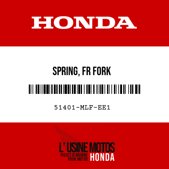image de 51401-MLF-EE1 SPRING, FR FORK