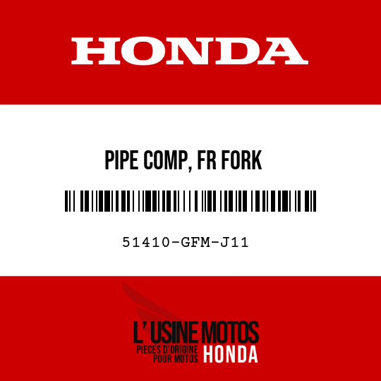 image de 51410-GFM-J11 PIPE COMP, FR FORK