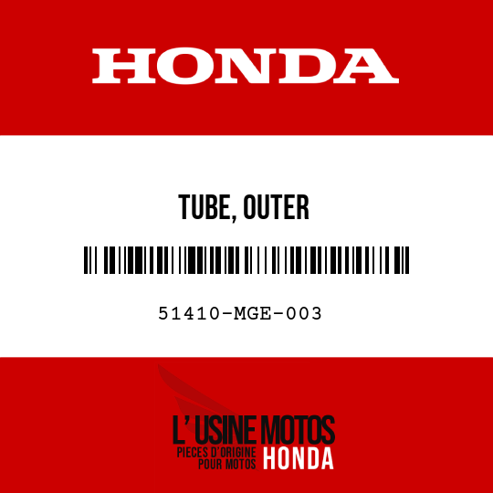 image de 51410-MGE-003 TUBE, OUTER