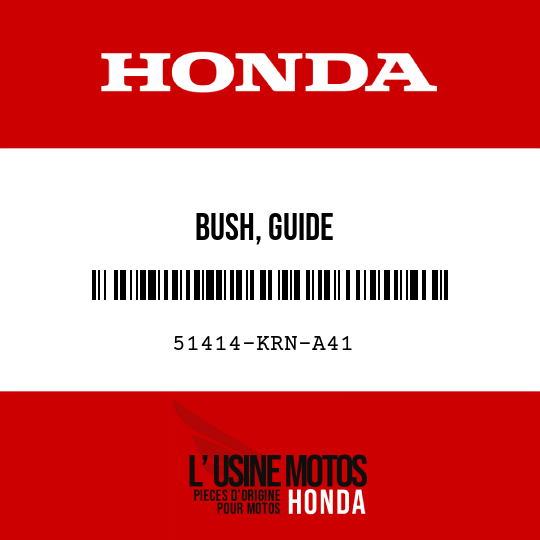 image de 51414-KRN-A41 BUSH, GUIDE