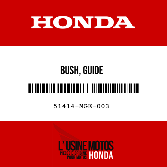 image de 51414-MGE-003 BUSH, GUIDE