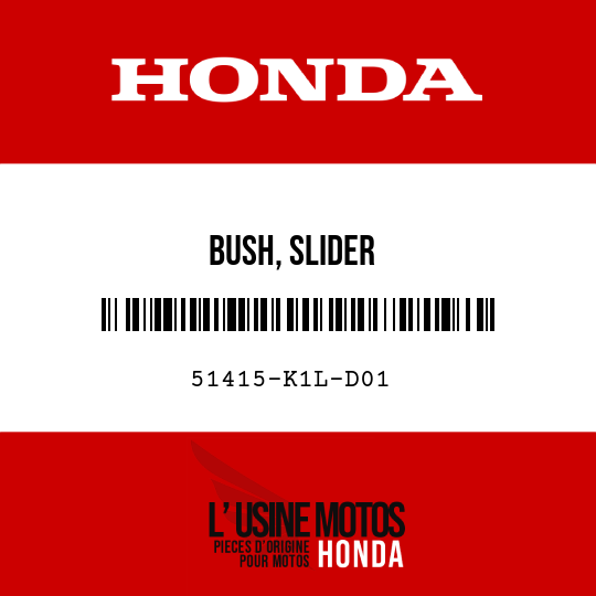 image de 51415-K1L-D01 BUSH, SLIDER