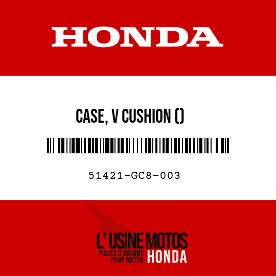image de 51421-GC8-003 CASE, V CUSHION ()