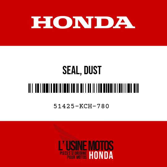 image de 51425-KCH-780 SEAL, DUST