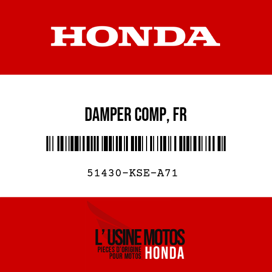 image de 51430-KSE-A71 DAMPER COMP, FR