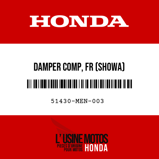 image de 51430-MEN-003 DAMPER COMP, FR (SHOWA)