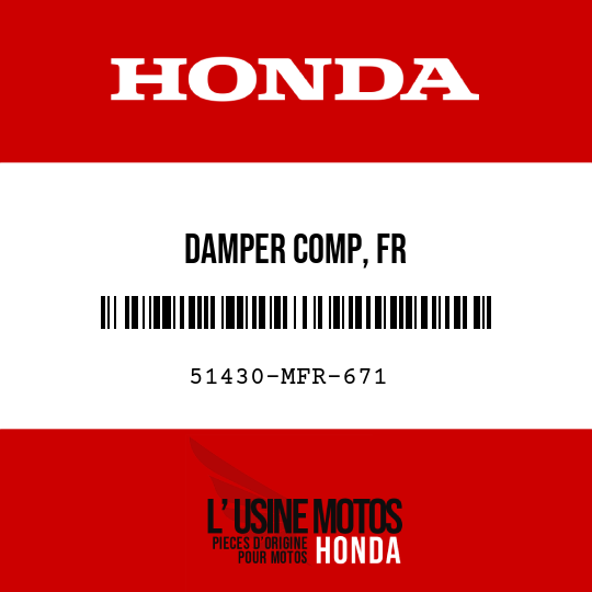 image de 51430-MFR-671 DAMPER COMP, FR