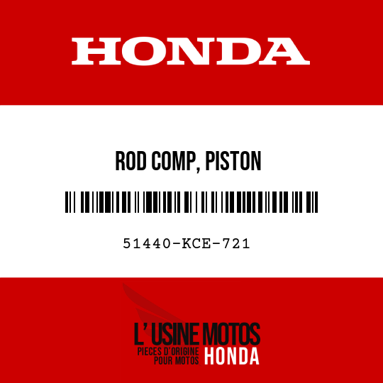 image de 51440-KCE-721 ROD COMP, PISTON