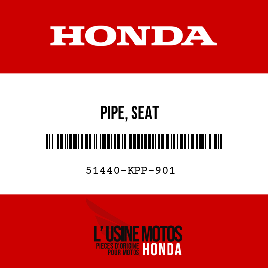 image de 51440-KPP-901 PIPE, SEAT