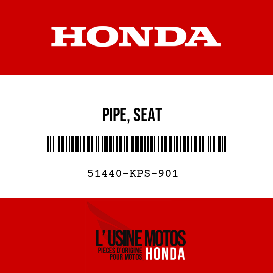 image de 51440-KPS-901 PIPE, SEAT