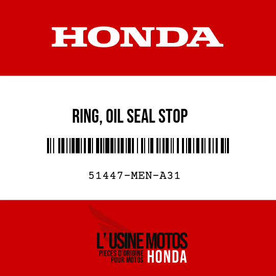 image de 51447-MEN-A31 RING, OIL SEAL STOP