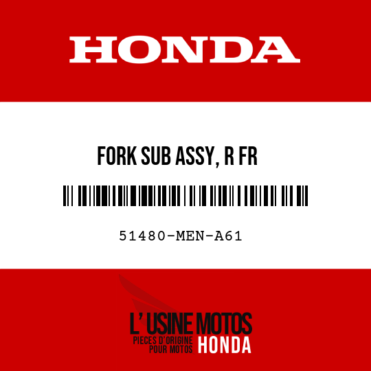 image de 51480-MEN-A61 FORK SUB ASSY, R FR
