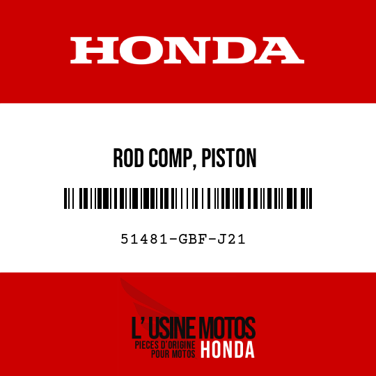 image de 51481-GBF-J21 ROD COMP, PISTON