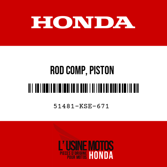 image de 51481-KSE-671 ROD COMP, PISTON