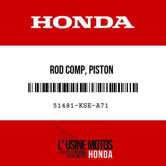 image de 51481-KSE-A71 ROD COMP, PISTON