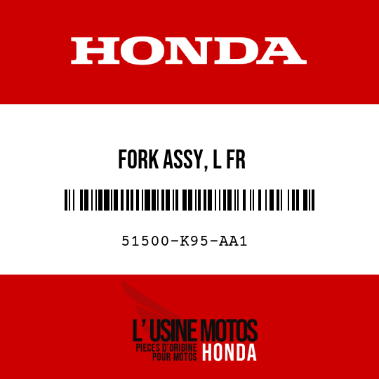 image de 51500-K95-AA1 FORK ASSY, L FR