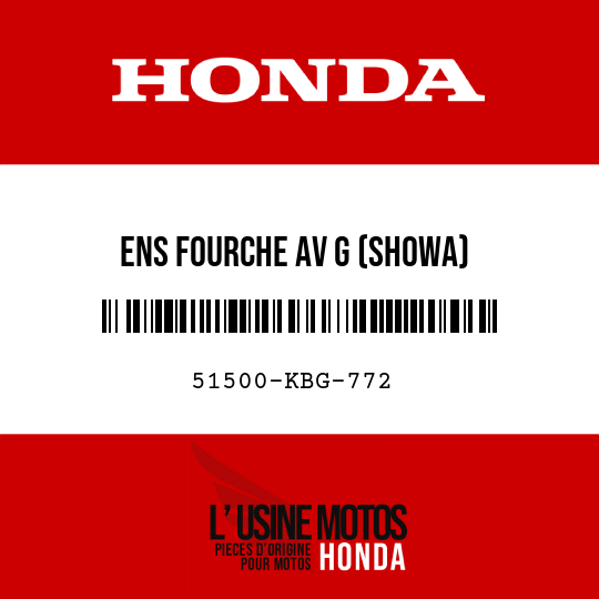 image de 51500-KBG-772 ENS FOURCHE AV G (SHOWA)