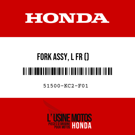 image de 51500-KC2-F01 FORK ASSY, L FR ()