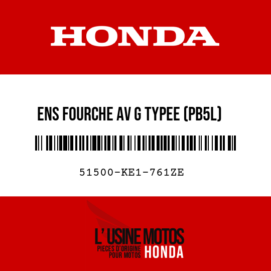 image de 51500-KE1-761ZE ENS FOURCHE AV G TYPEE (PB5L)