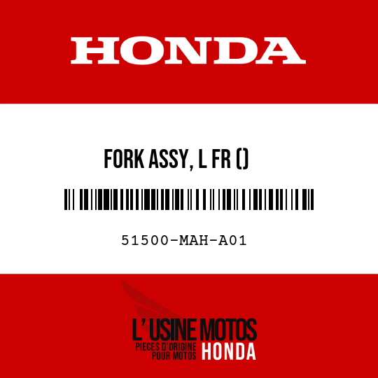 image de 51500-MAH-A01 FORK ASSY, L FR ()