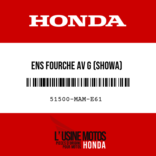 image de 51500-MAM-E61 ENS FOURCHE AV G (SHOWA)