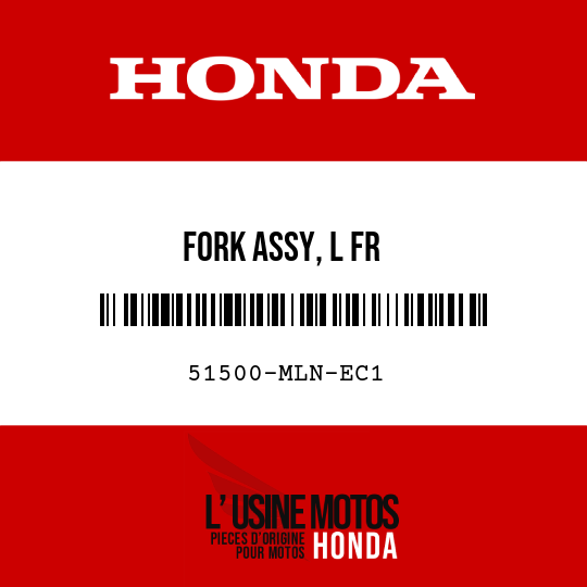image de 51500-MLN-EC1 FORK ASSY, L FR
