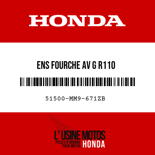 image de 51500-MM9-671ZB ENS FOURCHE AV G R110